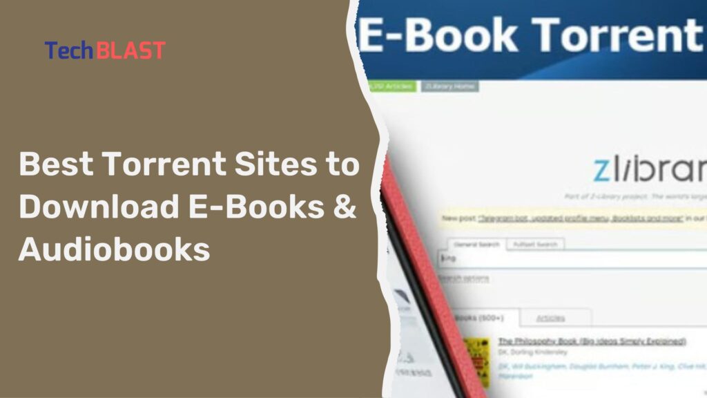 best torrent sites to download E-Books & audiobooks in 2024