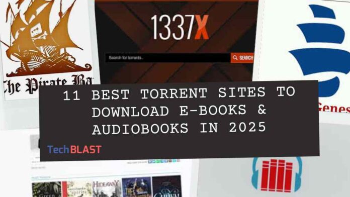best torrent sites to download e-books & audiobooks