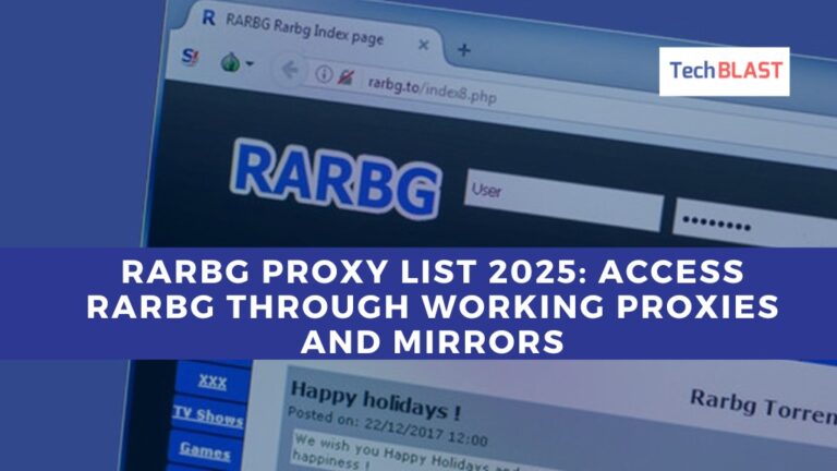 RARBG Proxy List 2025: Access RARBG Through Working Proxies and Mirrors